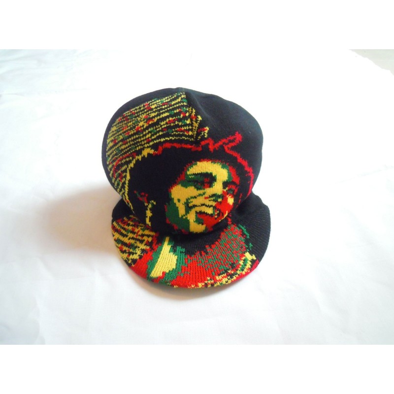 Bonnet Rasta pour enfants vert jaune rouge 