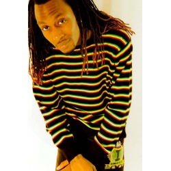 Pull vert jaune rouge noir Rasta taille unique 