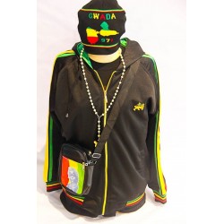 Bonnet vert jaune rouge 971 gwada